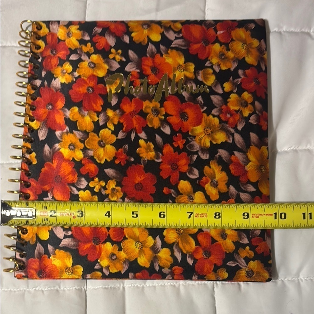 Vintage Floral Spiral Photo Album/ Notebook - Picture 8 of 11